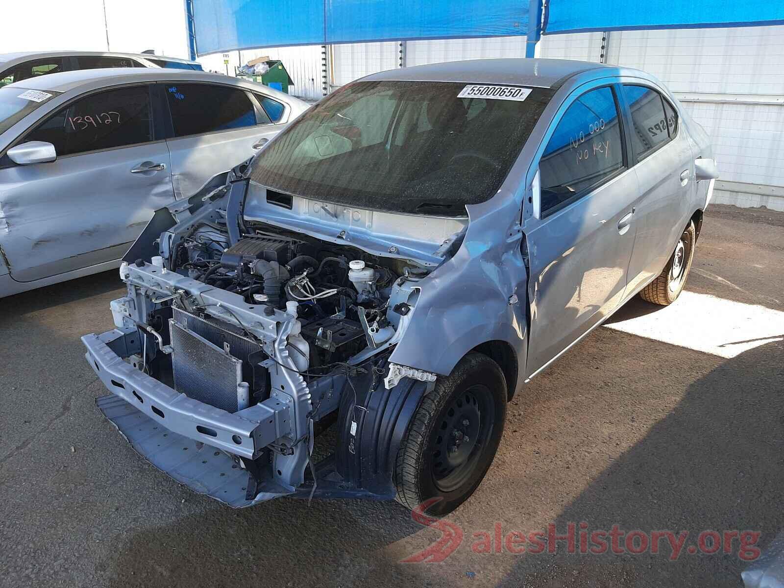 ML32F3FJ3HHF07969 2017 MITSUBISHI MIRAGE