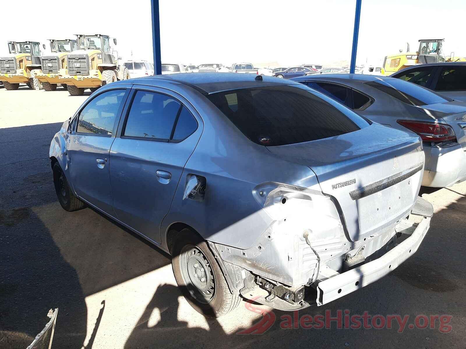 ML32F3FJ3HHF07969 2017 MITSUBISHI MIRAGE