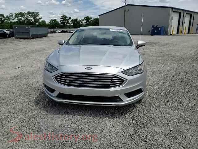 2017 FORD FUSION VIN 3FA6P0HDXHR364814, trunk area