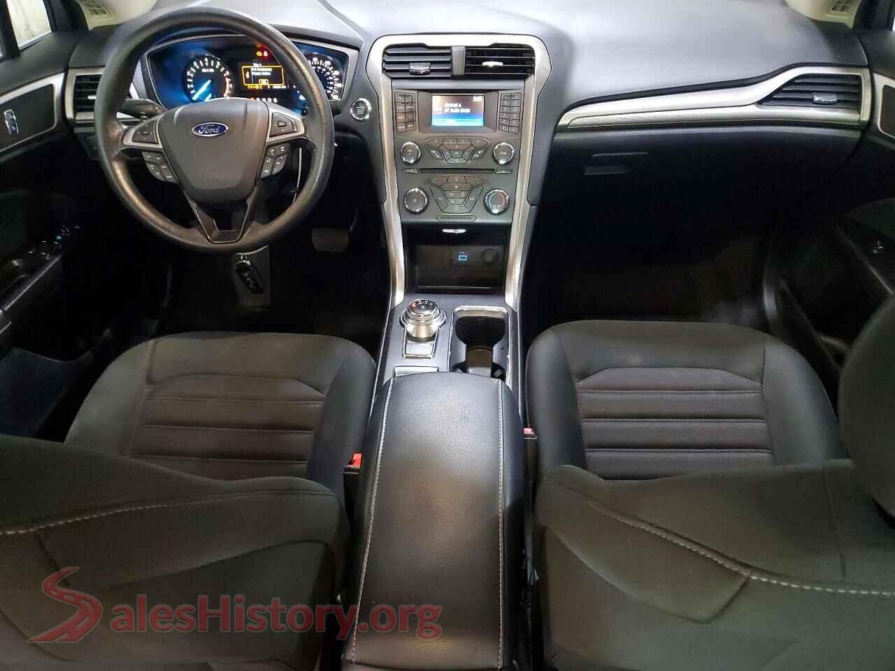 2017 FORD FUSION VIN 3FA6P0HDXHR364814, interior dashboard
