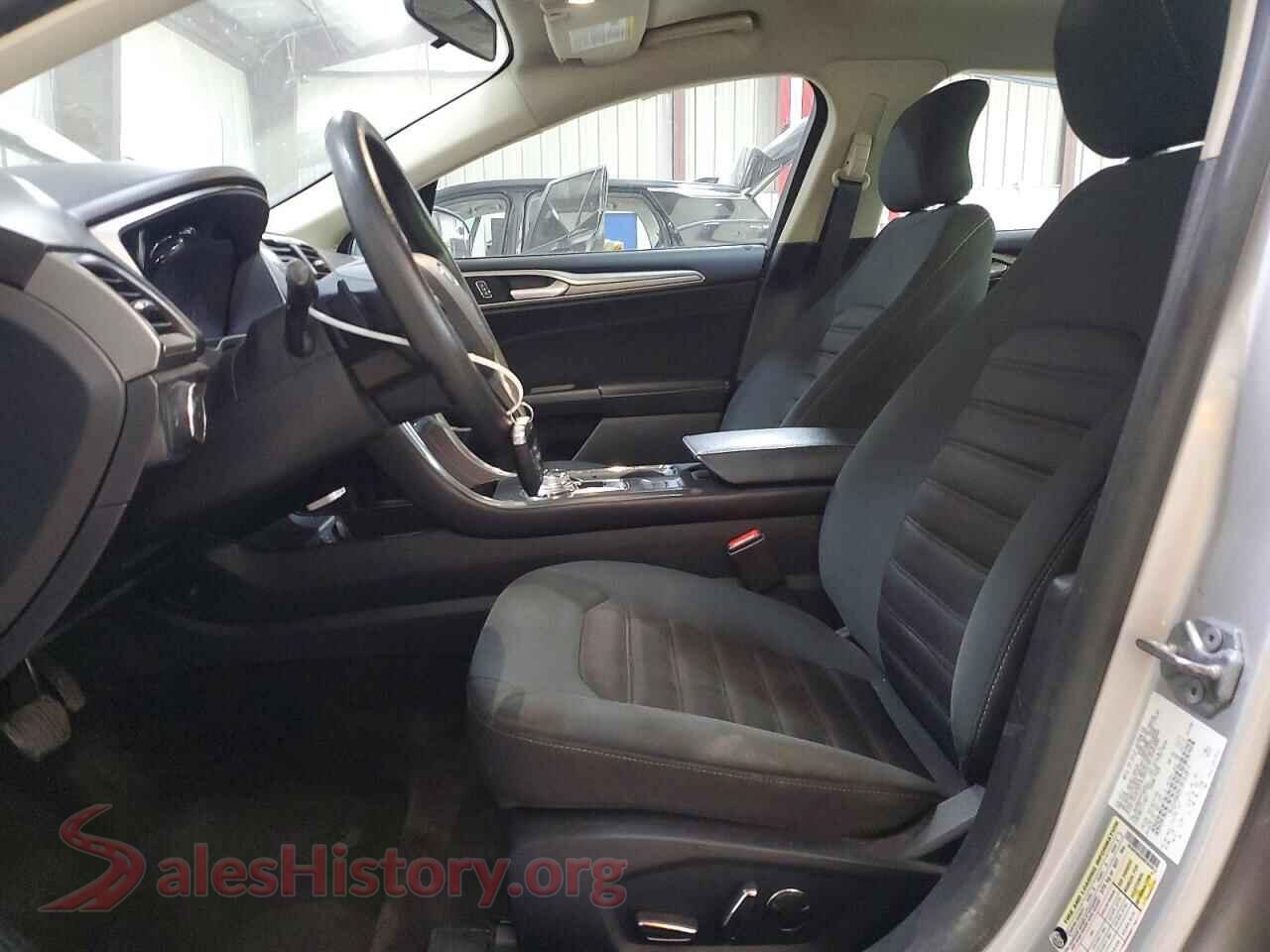 2017 FORD FUSION VIN 3FA6P0HDXHR364814, engine bay