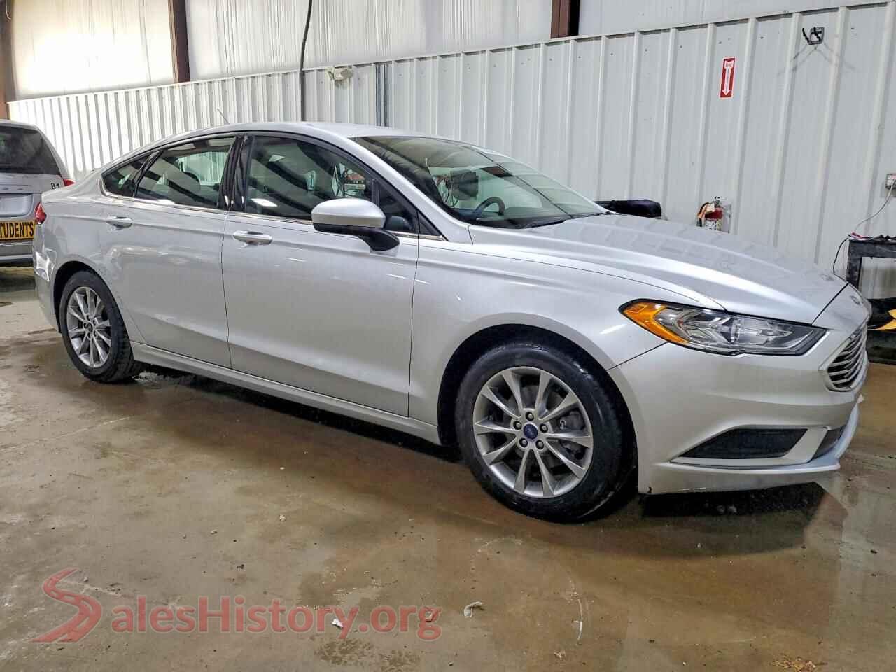 2017 FORD FUSION VIN 3FA6P0HDXHR364814, rear 3/4 view