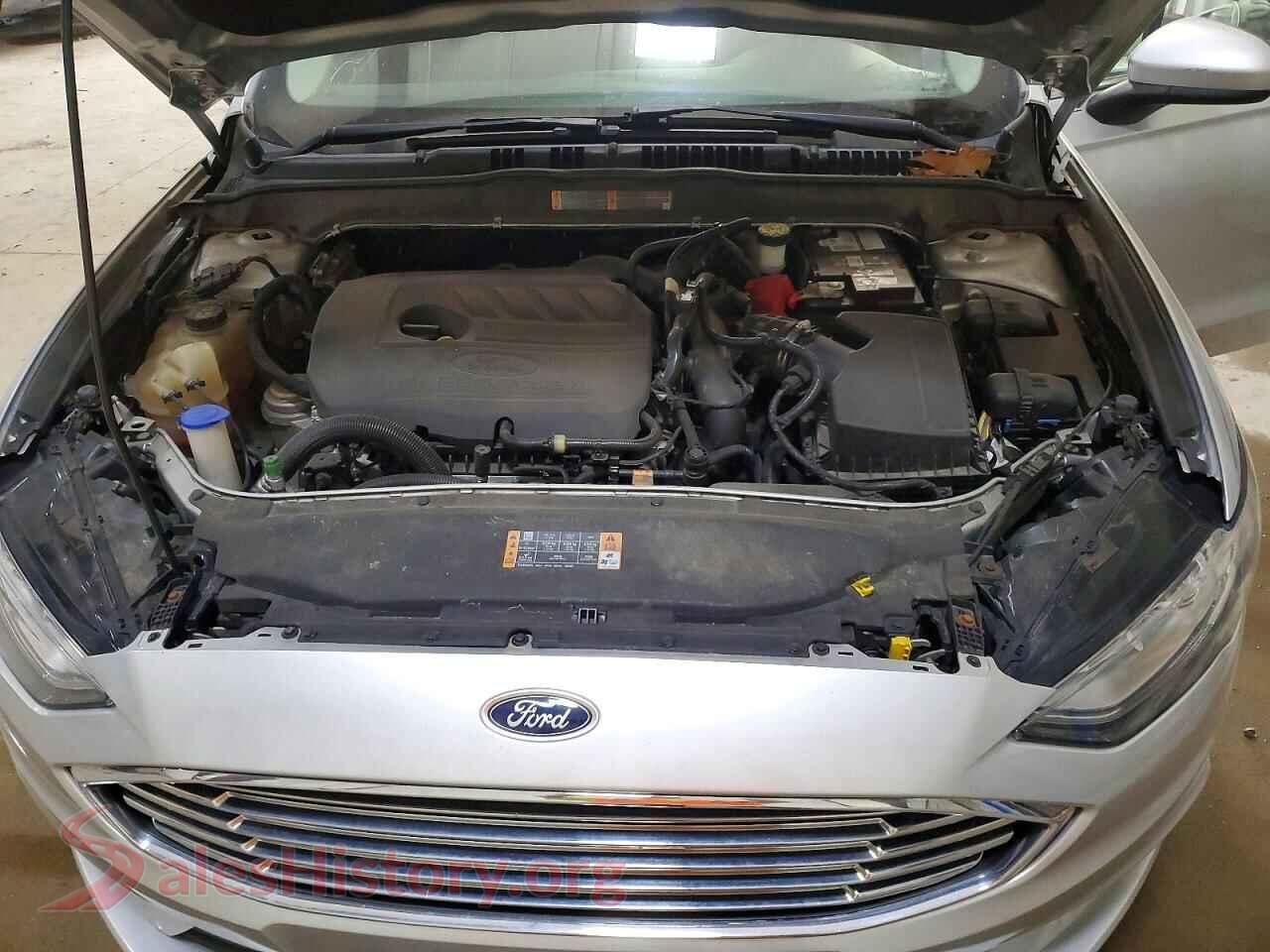 2017 FORD FUSION VIN 3FA6P0HDXHR364814, VIN plate