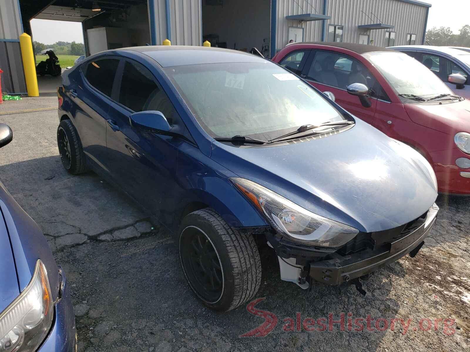 KMHDH4AE2GU520159 2016 HYUNDAI ELANTRA