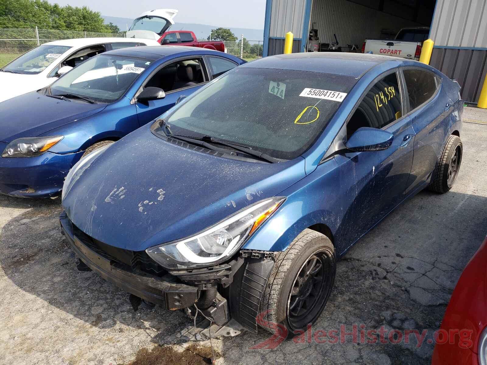 KMHDH4AE2GU520159 2016 HYUNDAI ELANTRA