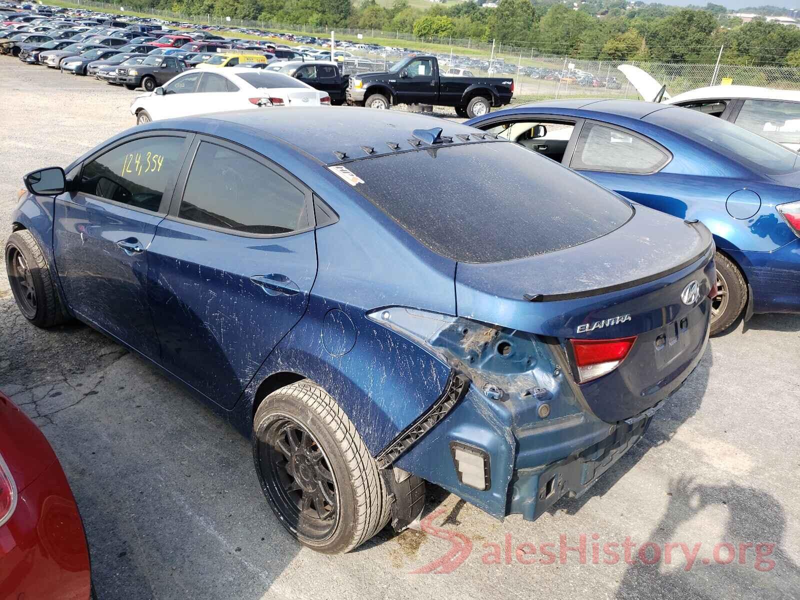 KMHDH4AE2GU520159 2016 HYUNDAI ELANTRA