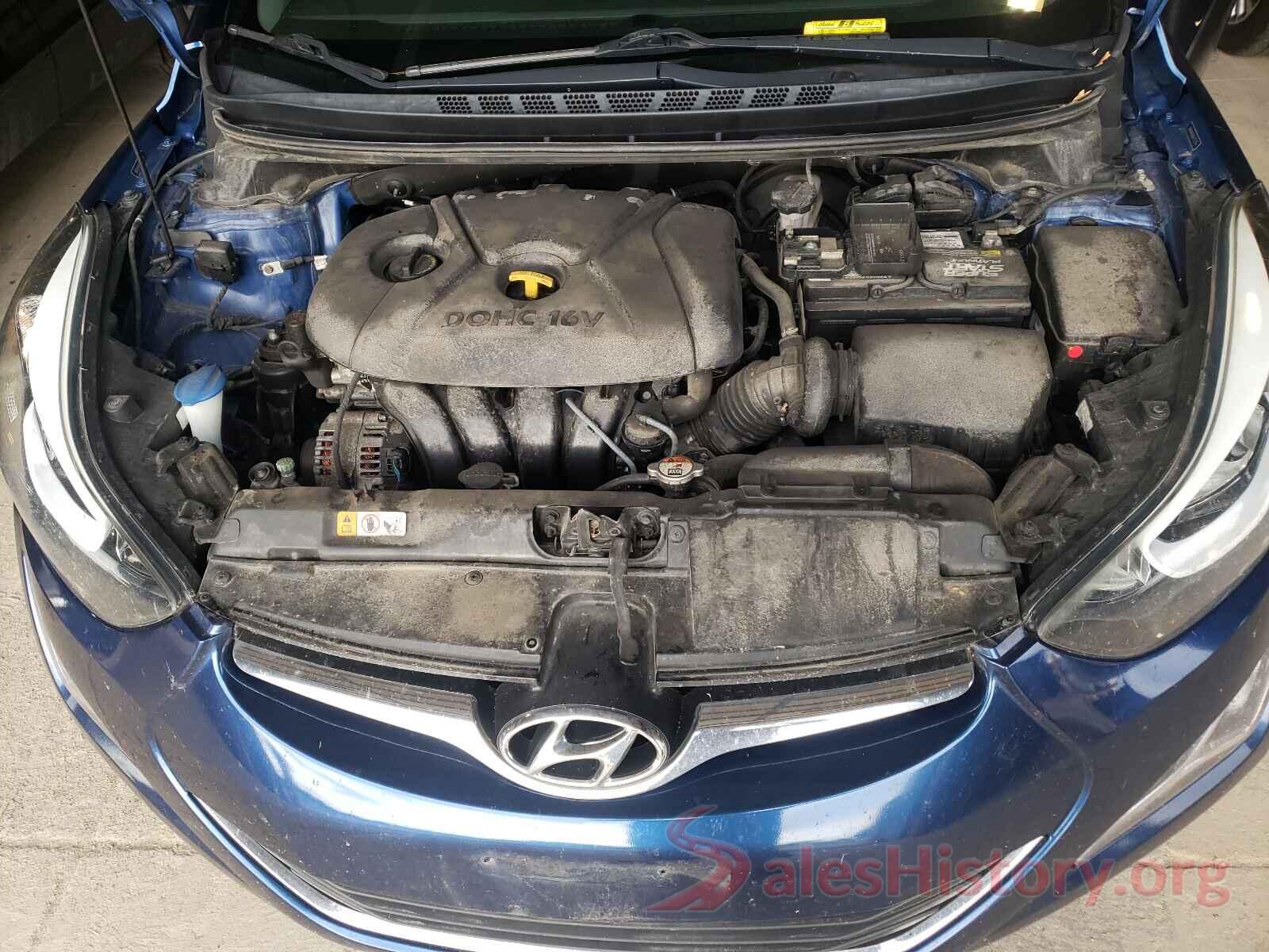 5NPDH4AE8GH713379 2016 HYUNDAI ELANTRA