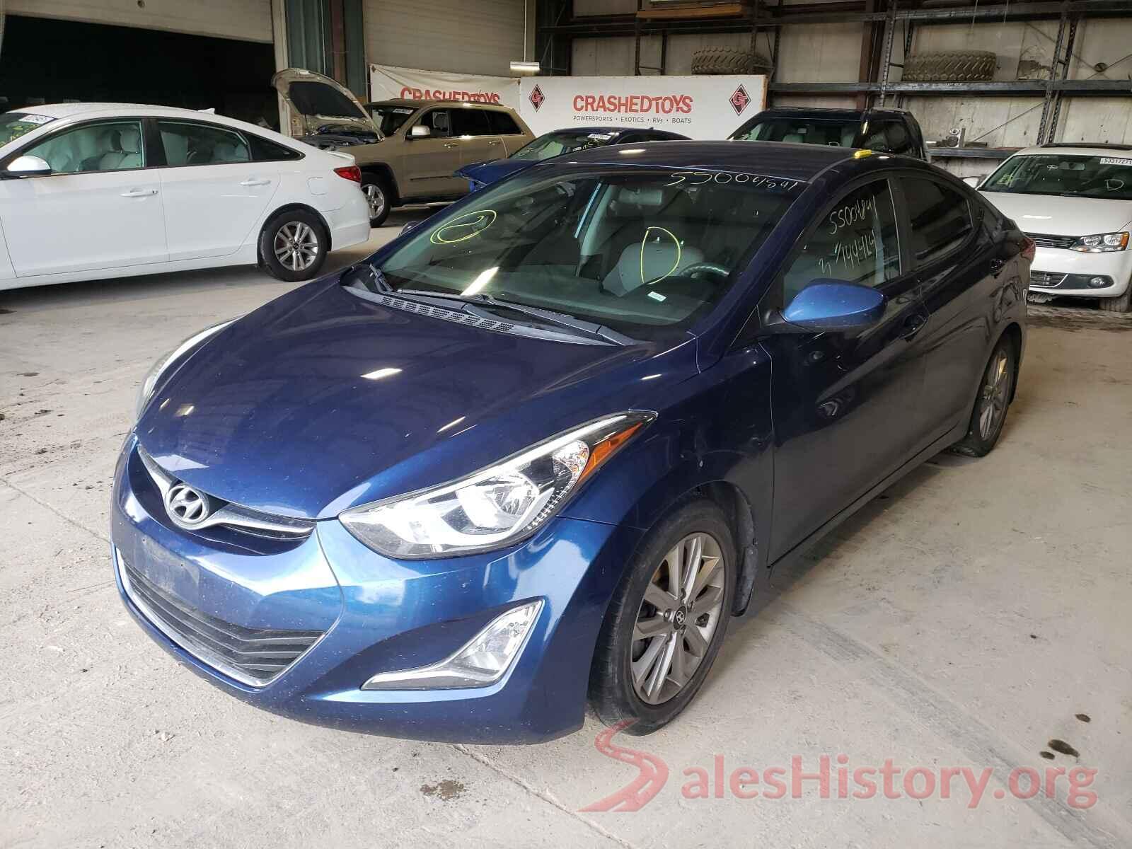 5NPDH4AE8GH713379 2016 HYUNDAI ELANTRA