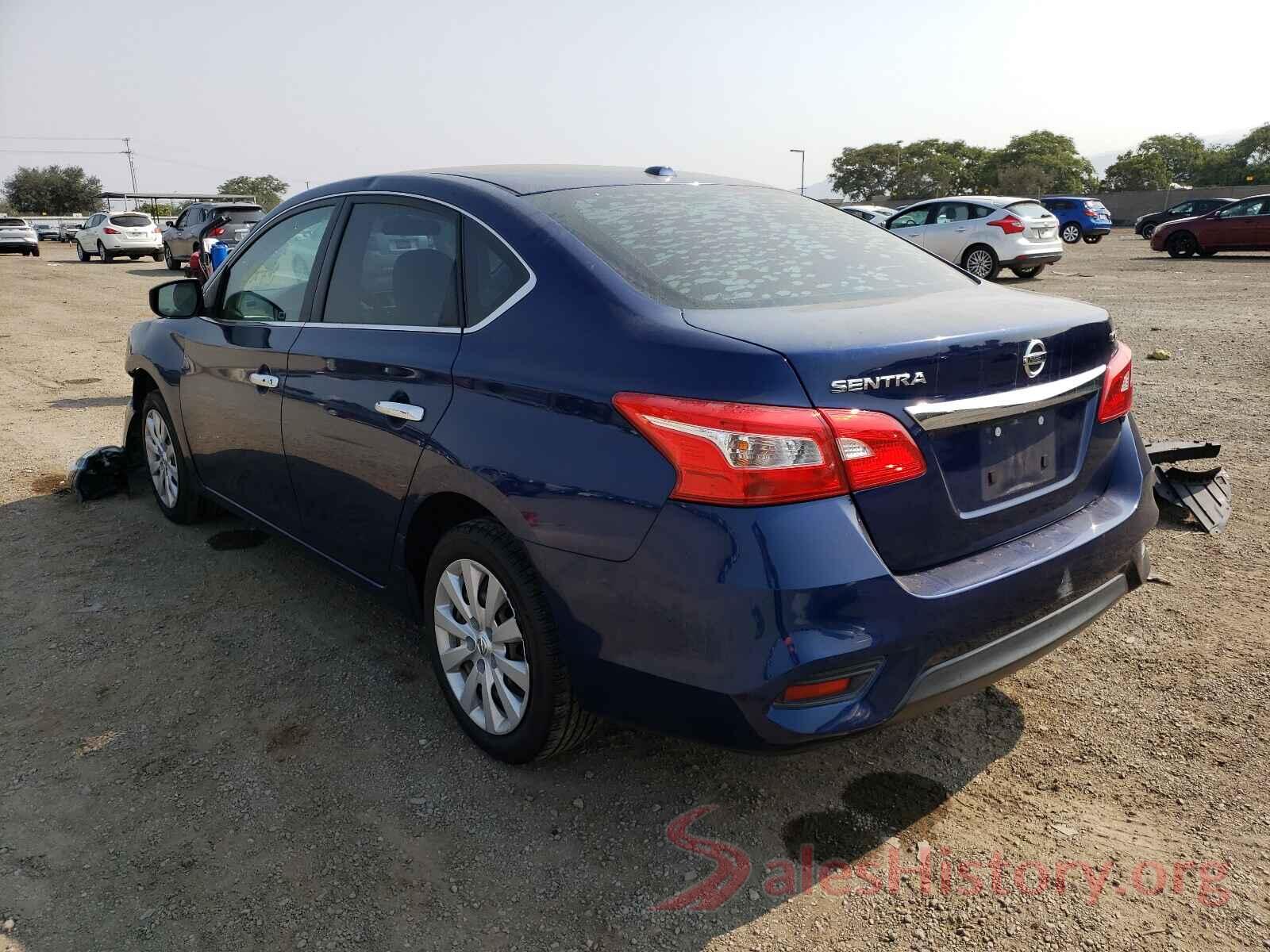 3N1AB7AP3GY222229 2016 NISSAN SENTRA