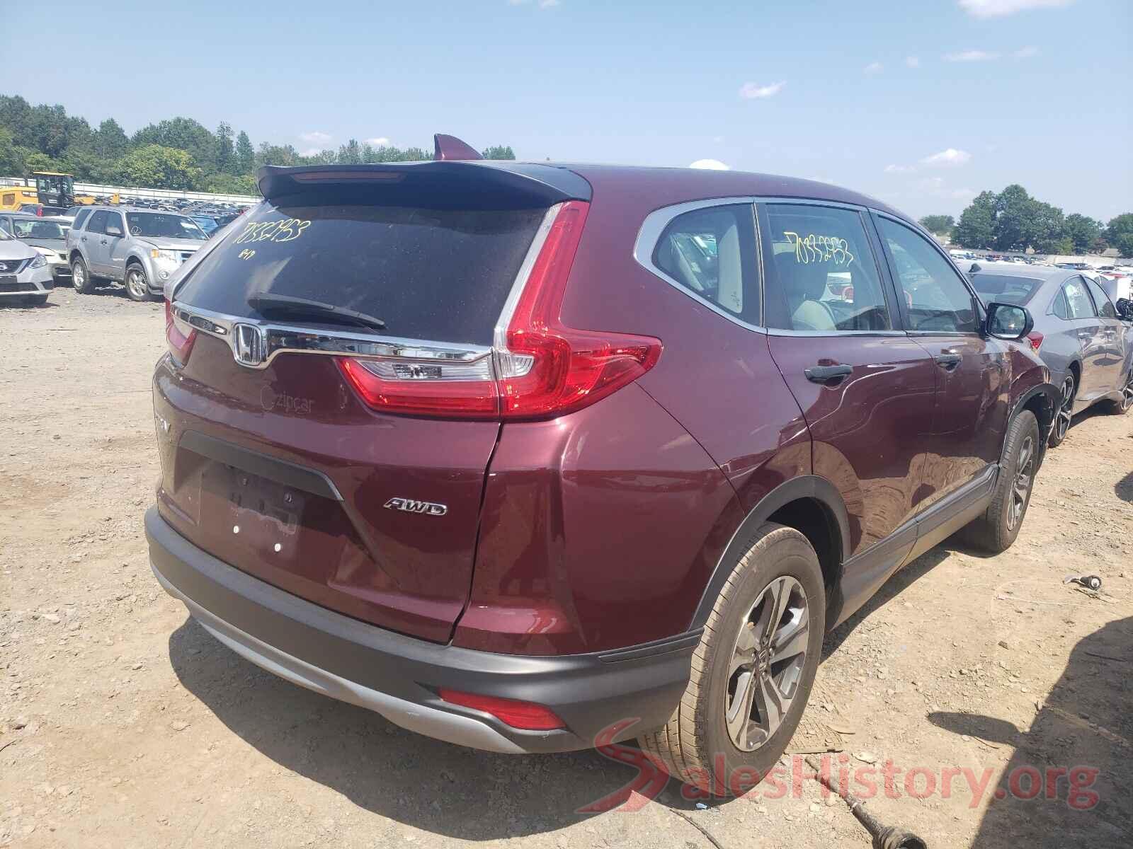 2HKRW6H3XKH206925 2019 HONDA CRV