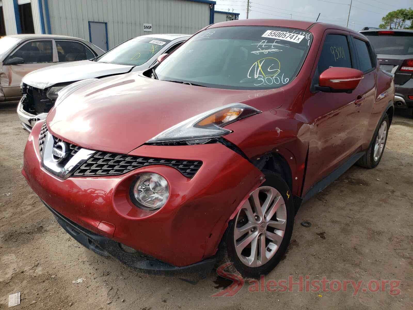 JN8AF5MR4GT603006 2016 NISSAN JUKE