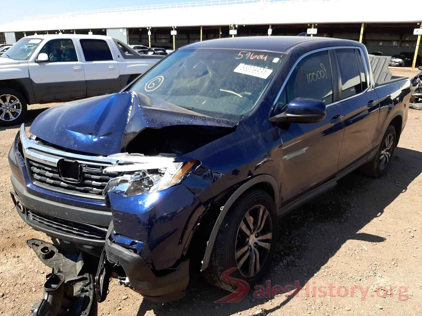 5FPYK2F42HB004722 2017 HONDA RIDGELINE