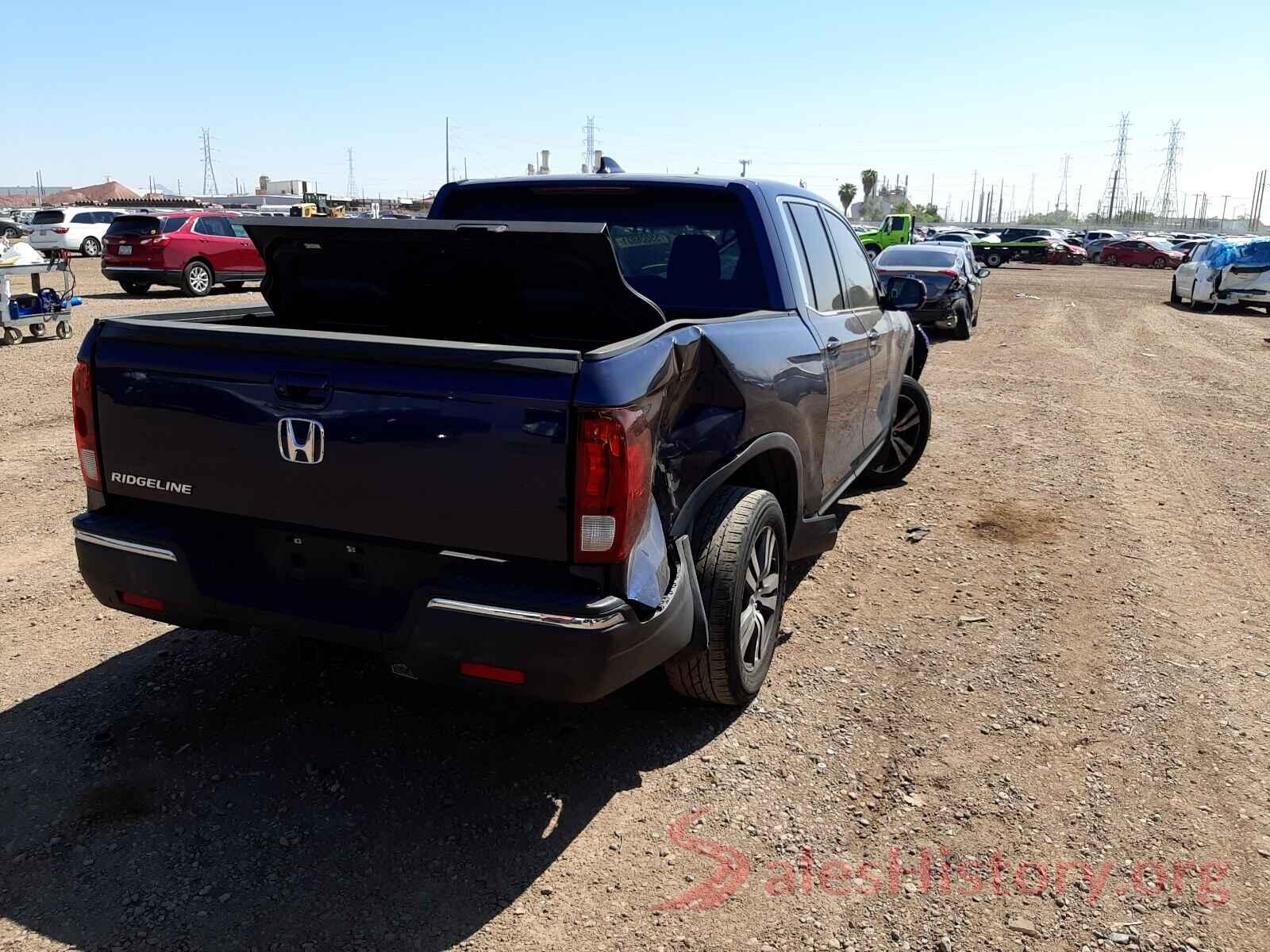 5FPYK2F42HB004722 2017 HONDA RIDGELINE