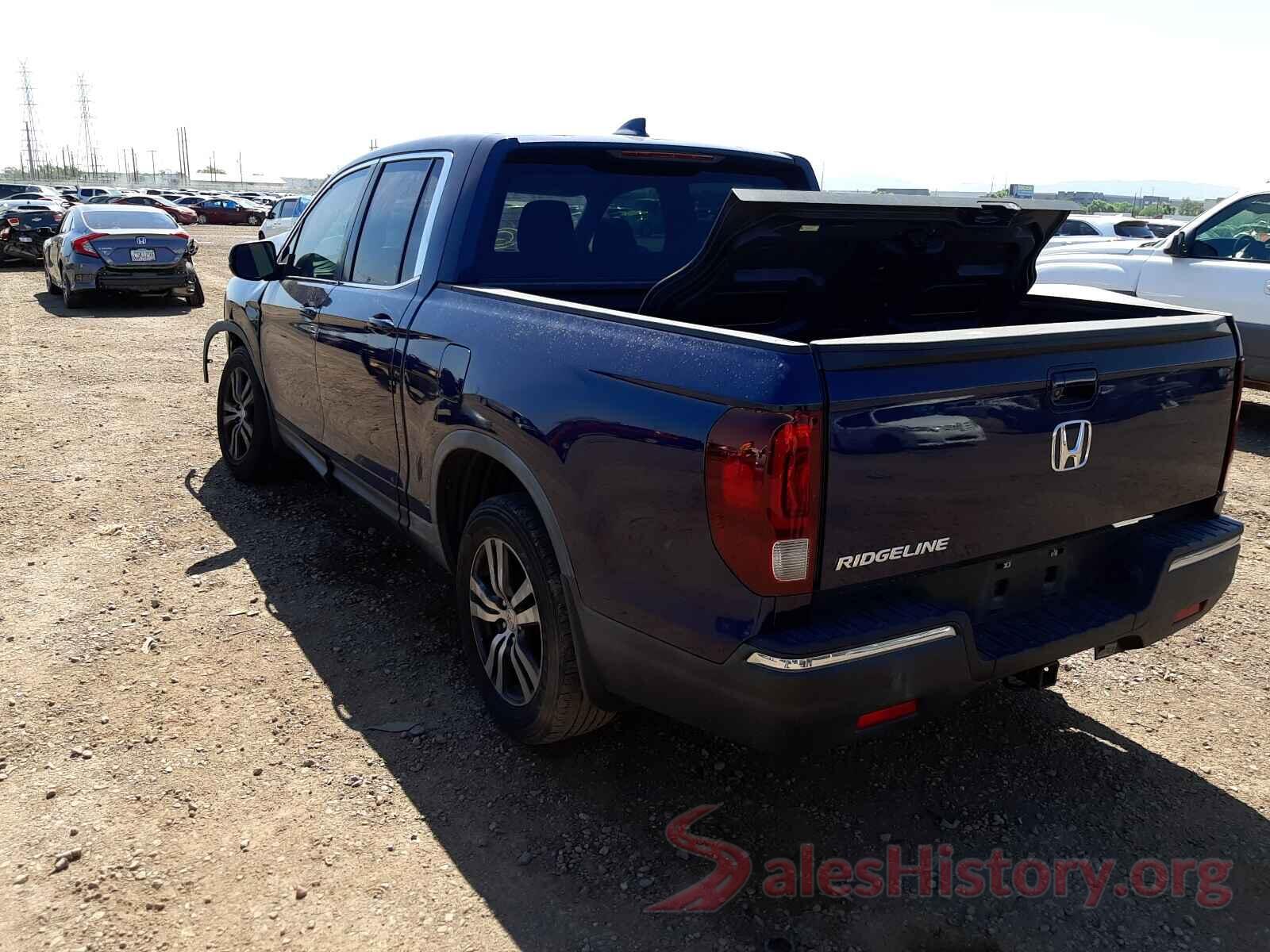 5FPYK2F42HB004722 2017 HONDA RIDGELINE