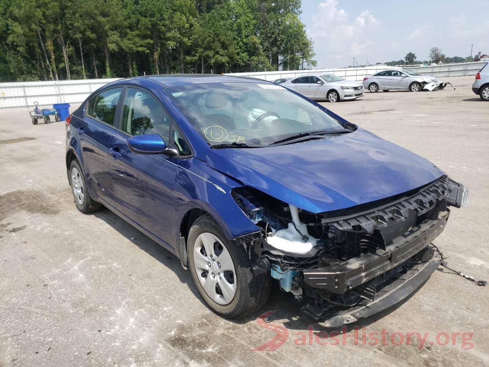 3KPFK4A74JE227952 2018 KIA FORTE