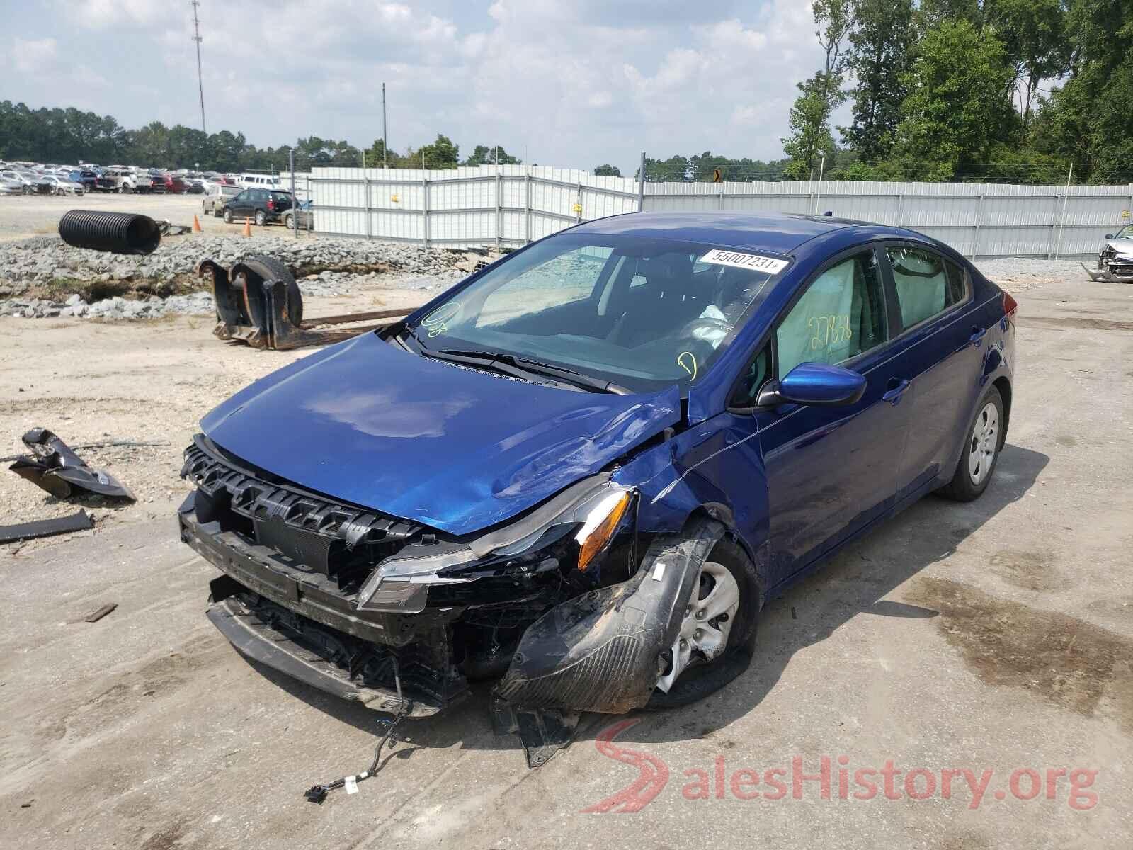 3KPFK4A74JE227952 2018 KIA FORTE