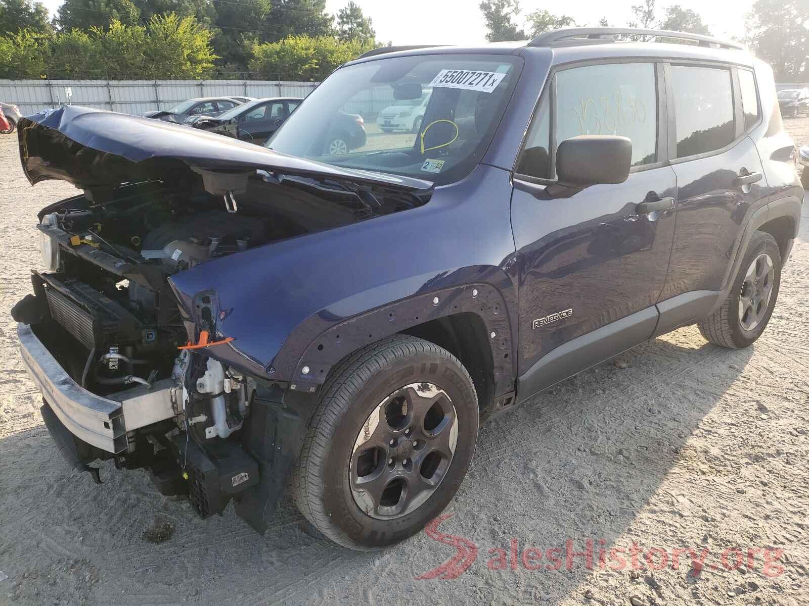 ZACCJAAB9HPE69058 2017 JEEP RENEGADE