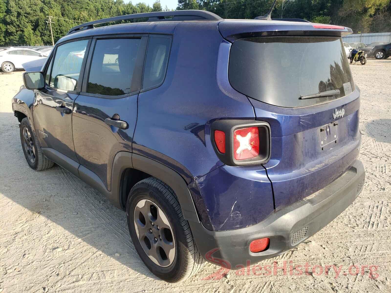 ZACCJAAB9HPE69058 2017 JEEP RENEGADE