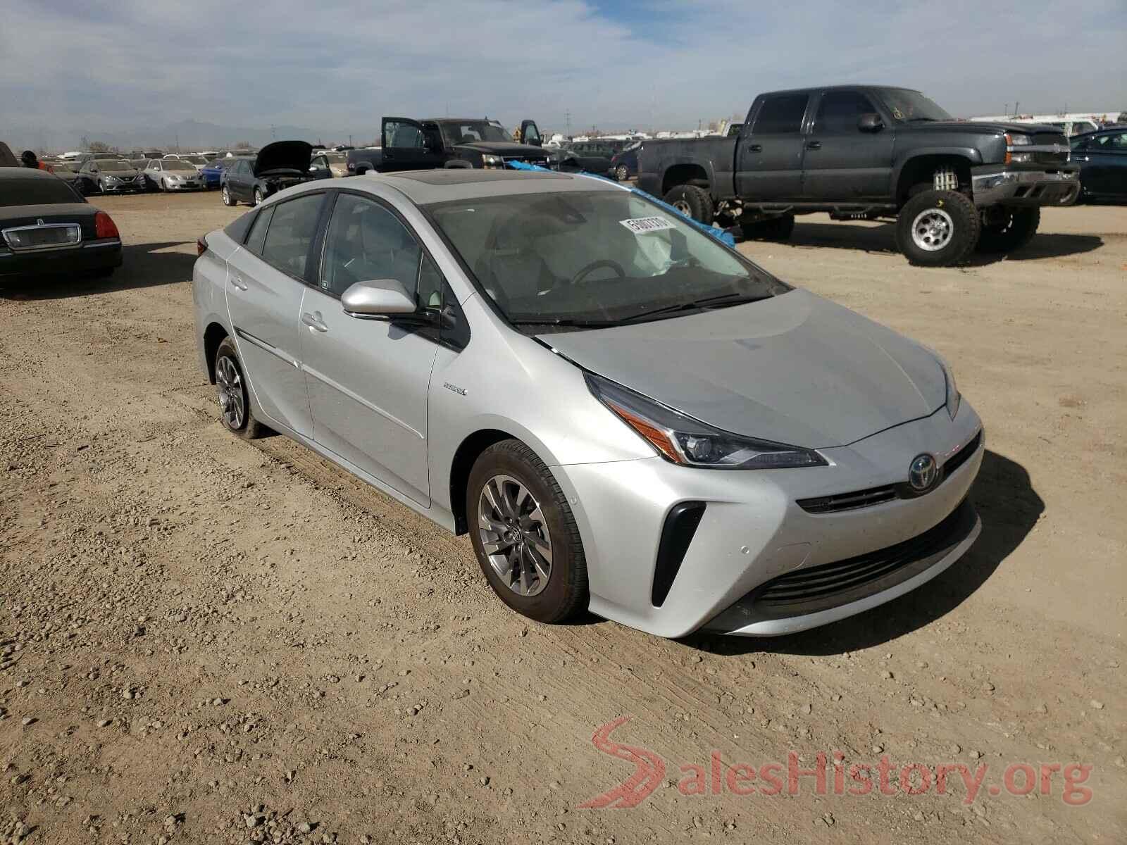 JTDKARFU4L3122562 2020 TOYOTA PRIUS