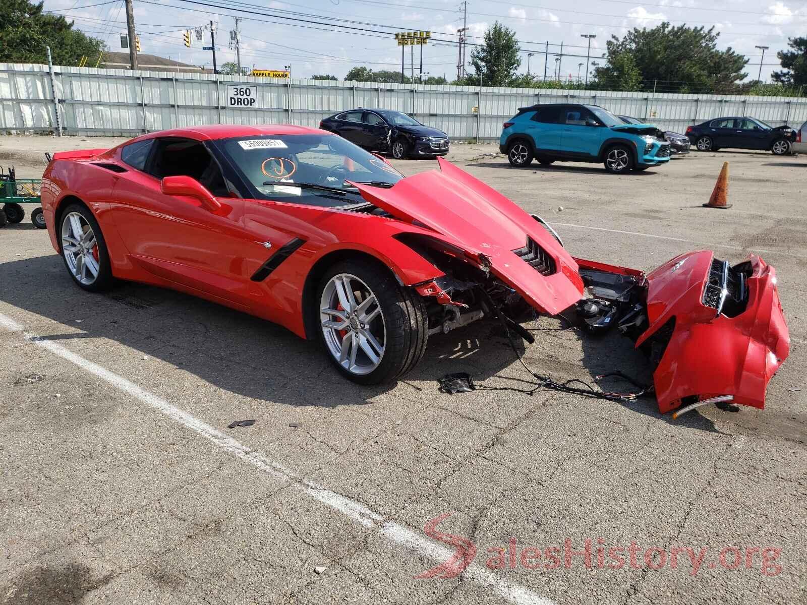 1G1YB2D75K5108449 2019 CHEVROLET CORVETTE