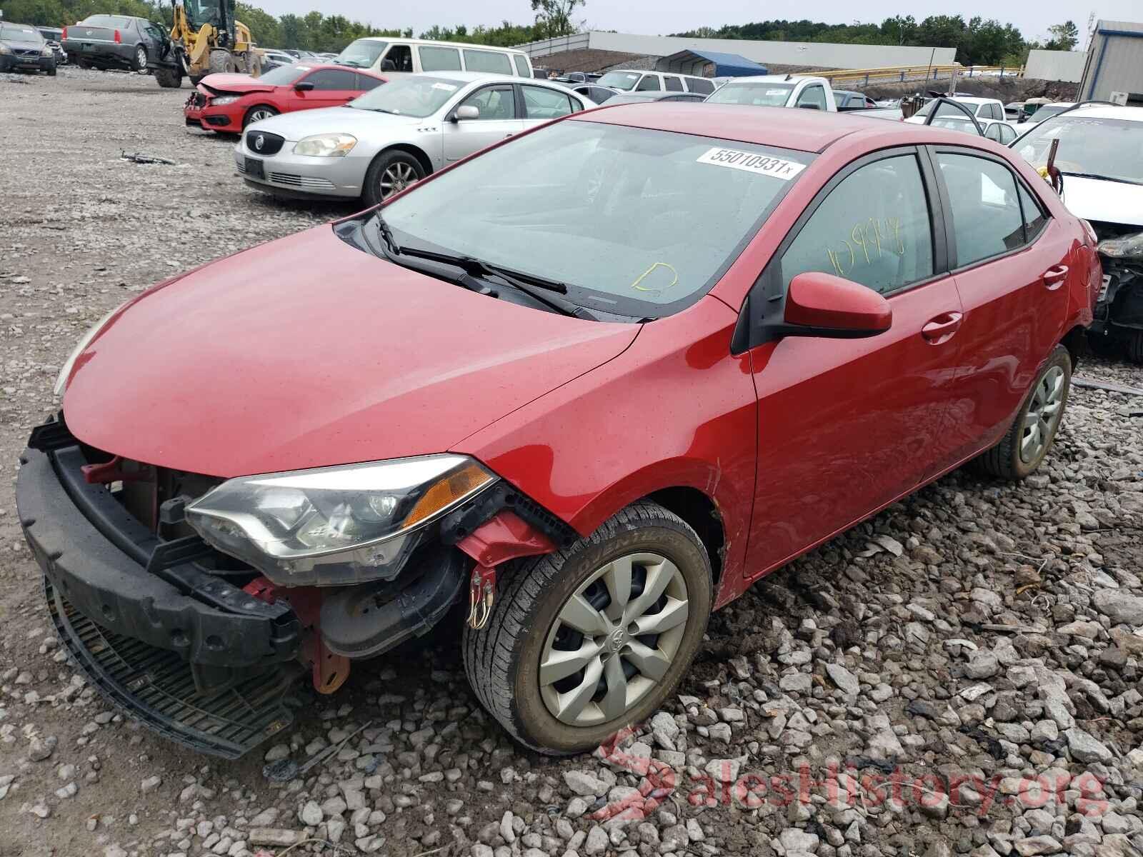 2T1BURHE0GC586877 2016 TOYOTA COROLLA