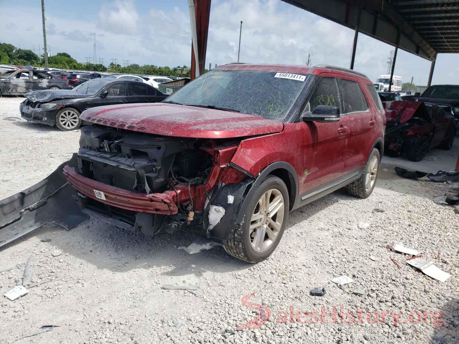 1FM5K7D85HGD62476 2017 FORD EXPLORER