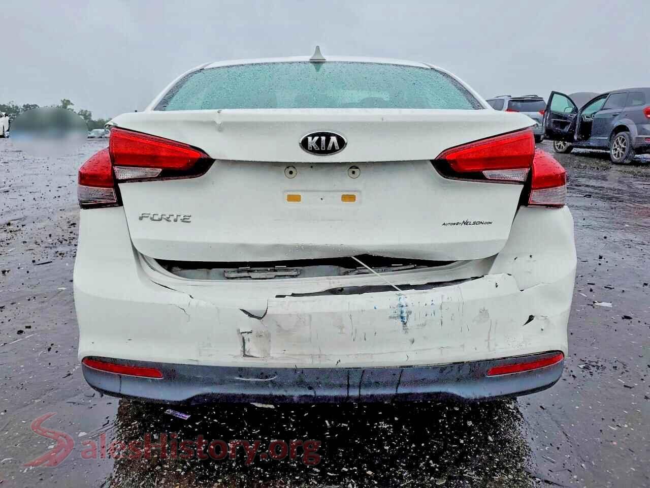 2017 KIA FORTE VIN 3KPFK4A7XHE075976, left side view