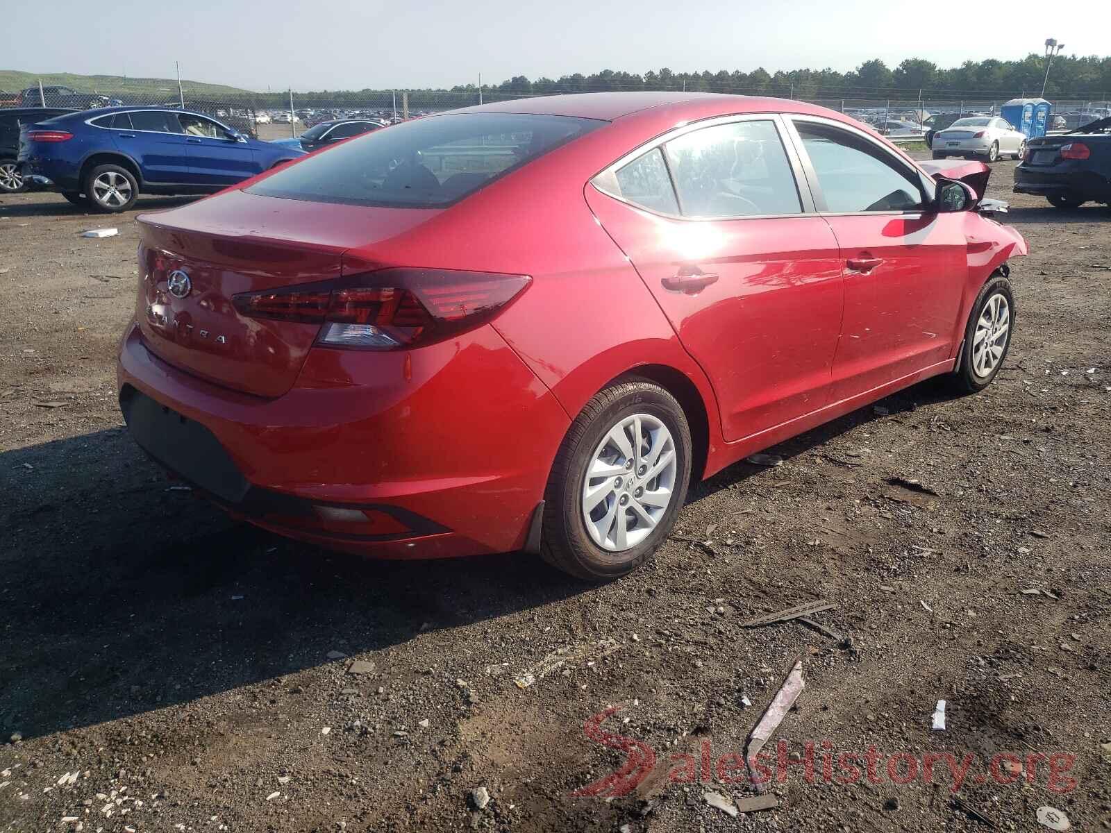 5NPD74LF8LH616167 2020 HYUNDAI ELANTRA