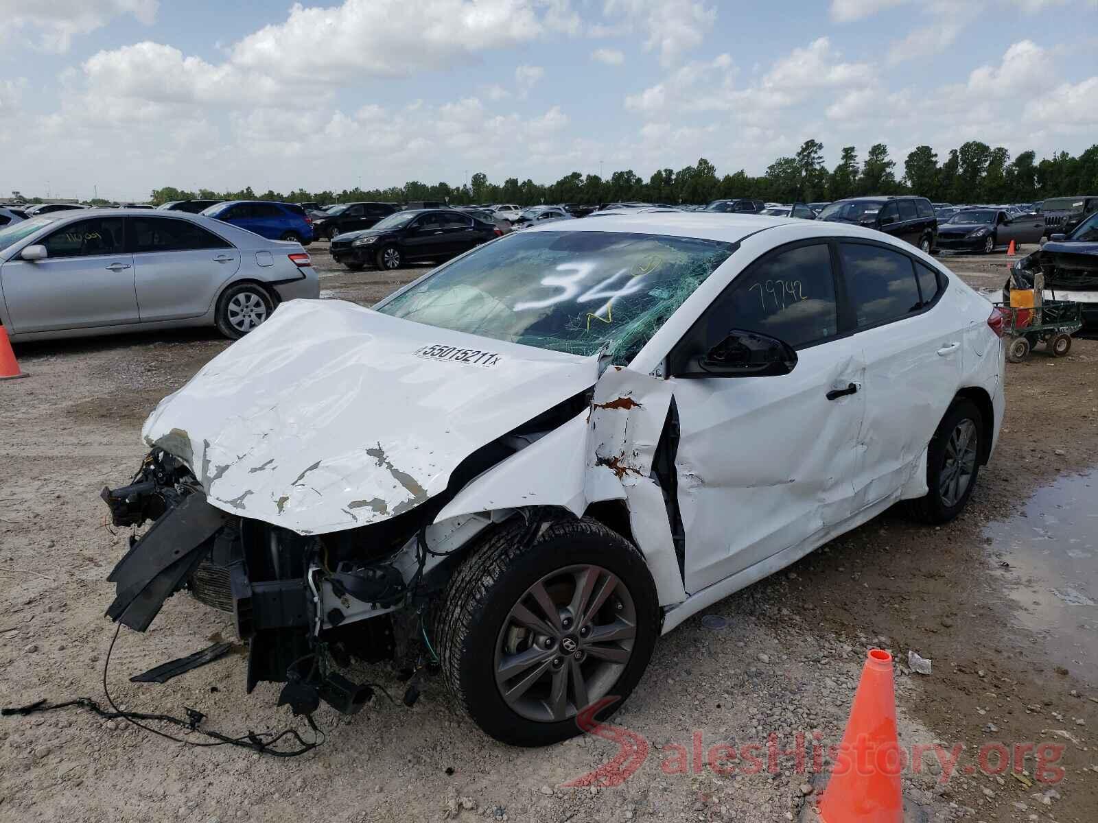 5NPD84LF2JH238101 2018 HYUNDAI ELANTRA