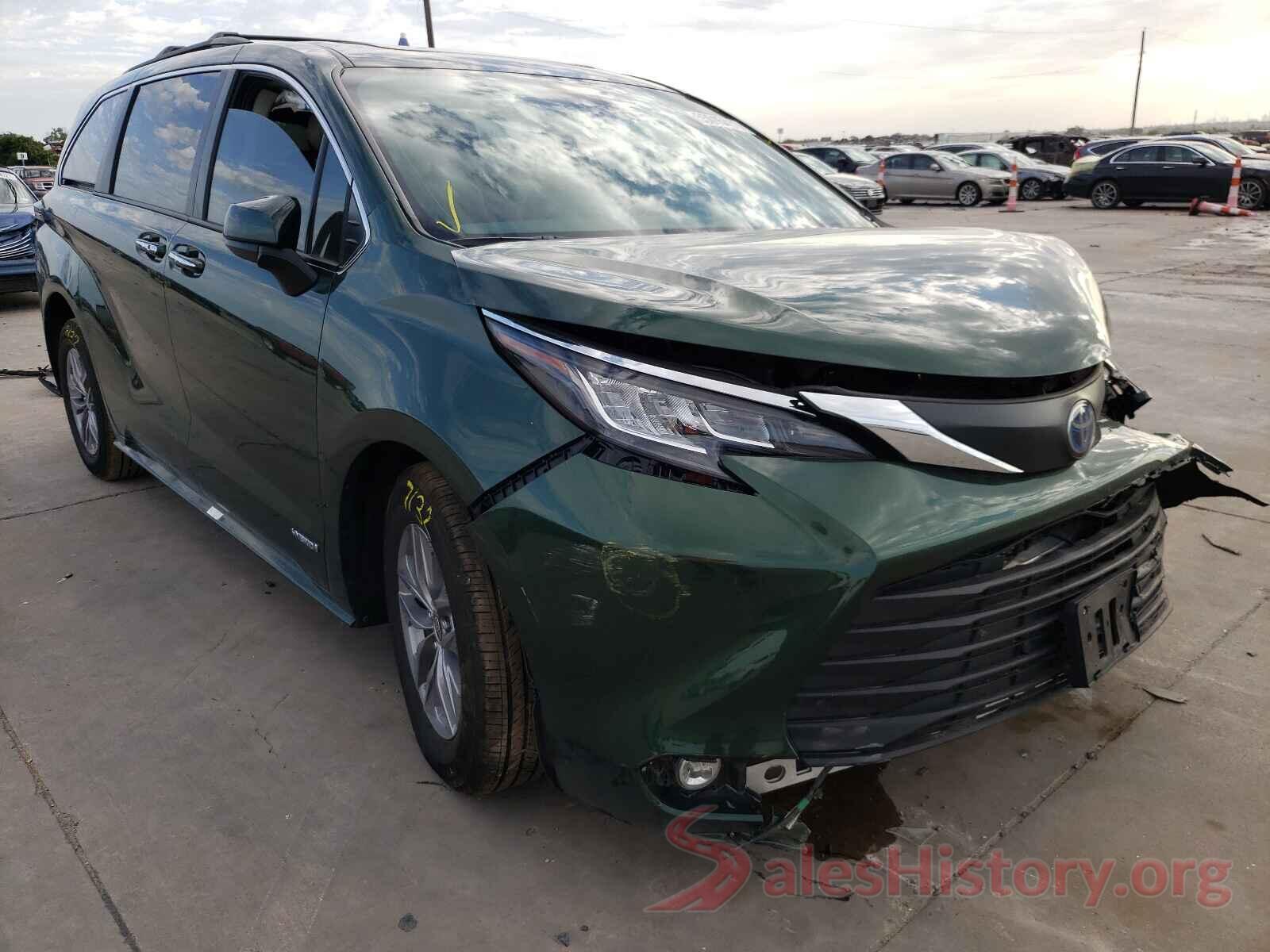 5TDYRKEC4MS032363 2021 TOYOTA SIENNA