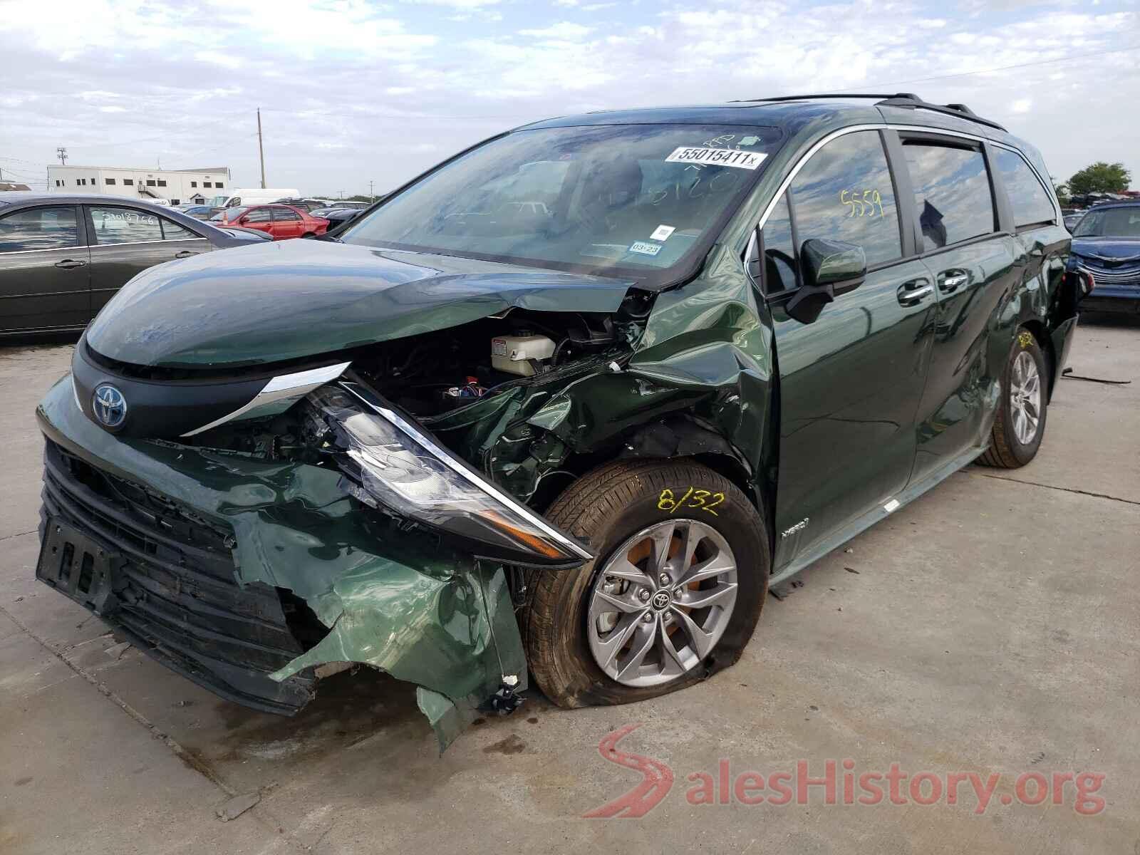 5TDYRKEC4MS032363 2021 TOYOTA SIENNA