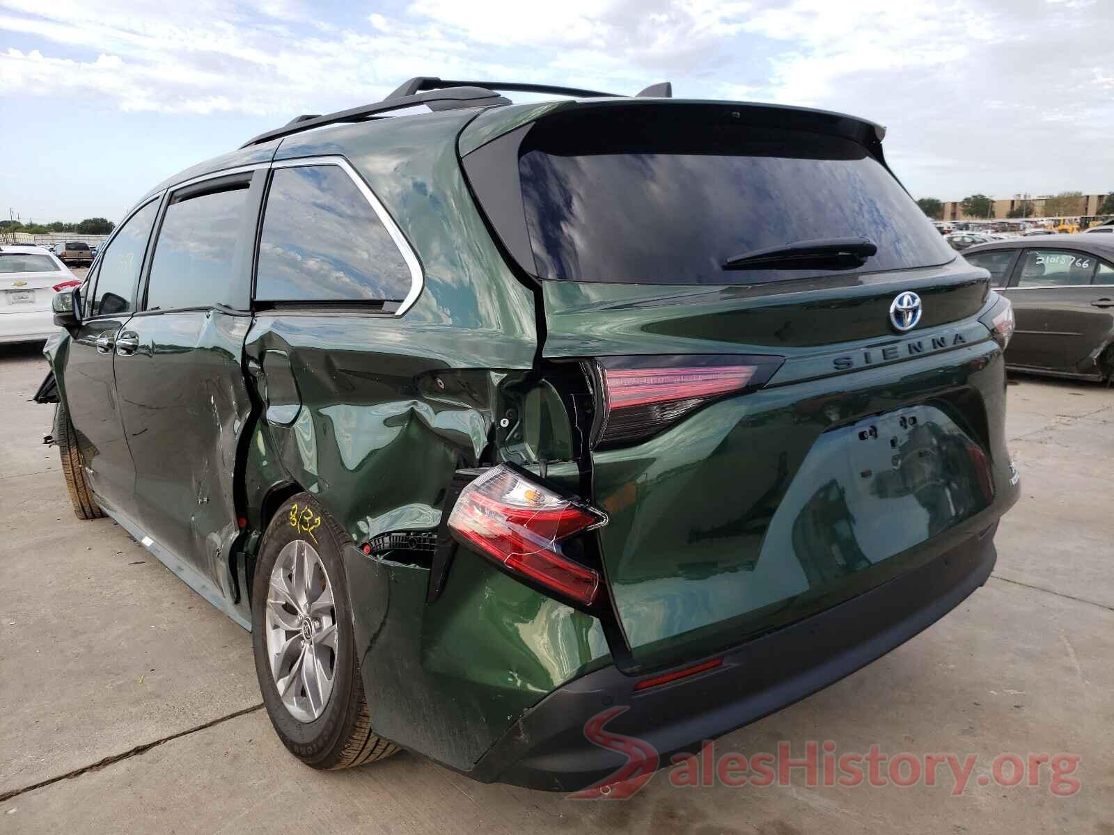 5TDYRKEC4MS032363 2021 TOYOTA SIENNA