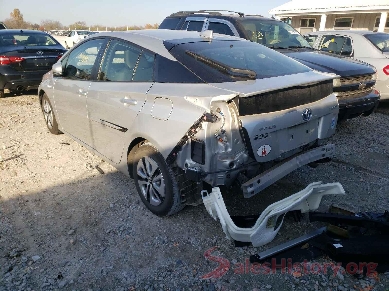 JTDKARFU6H3533579 2017 TOYOTA PRIUS