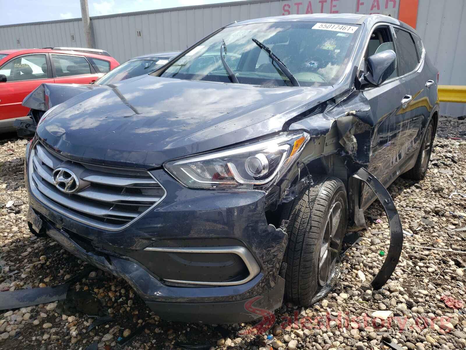 5NMZTDLB7JH108118 2018 HYUNDAI SANTA FE