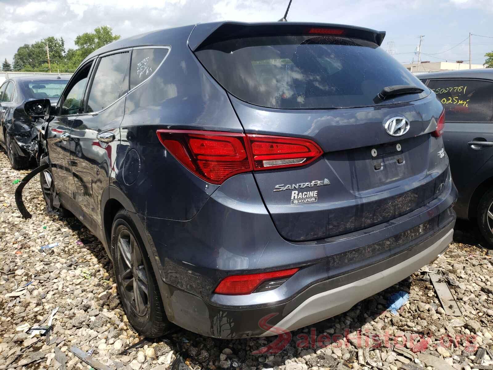 5NMZTDLB7JH108118 2018 HYUNDAI SANTA FE