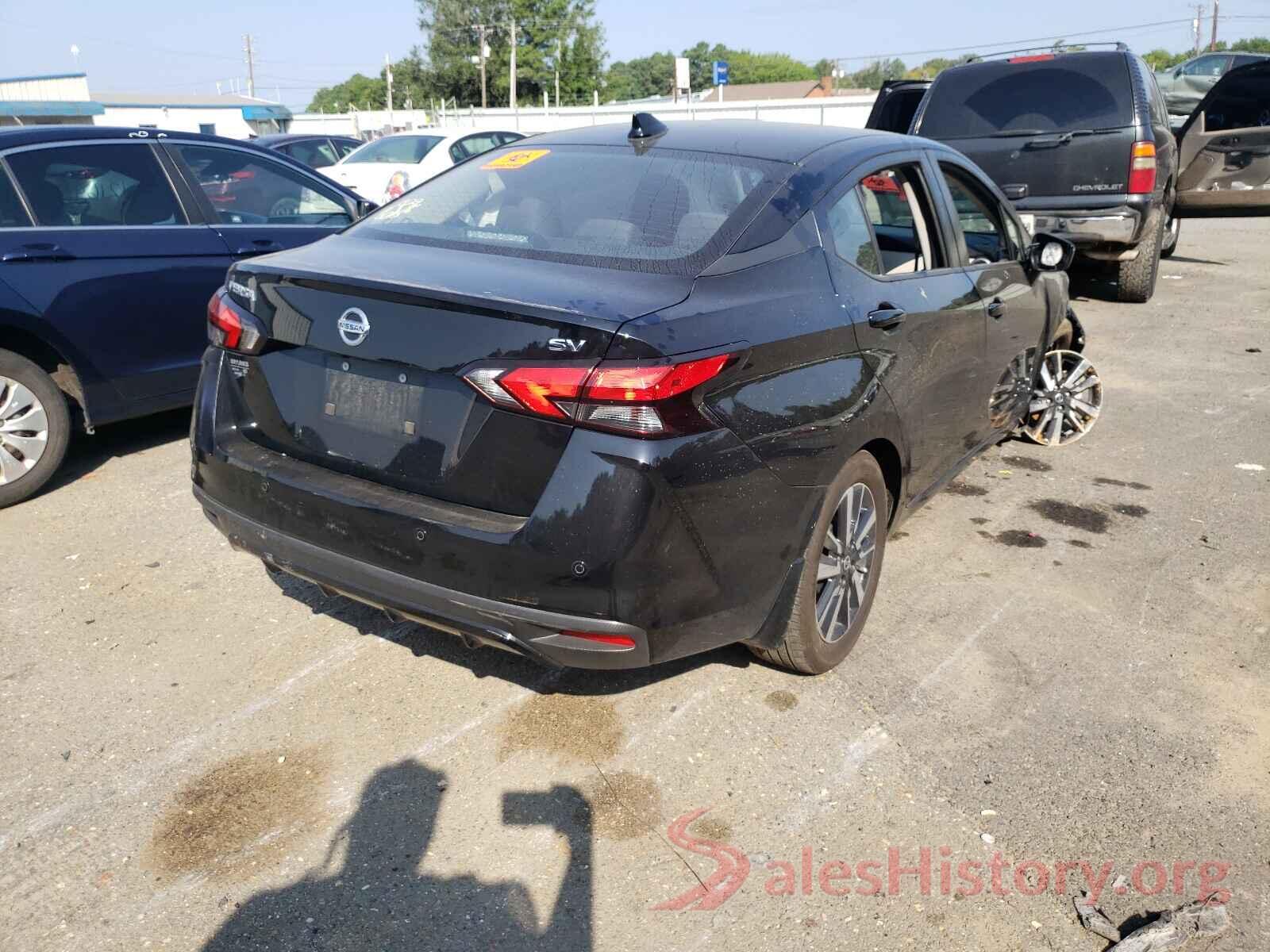 3N1CN8EV6LL858889 2020 NISSAN VERSA