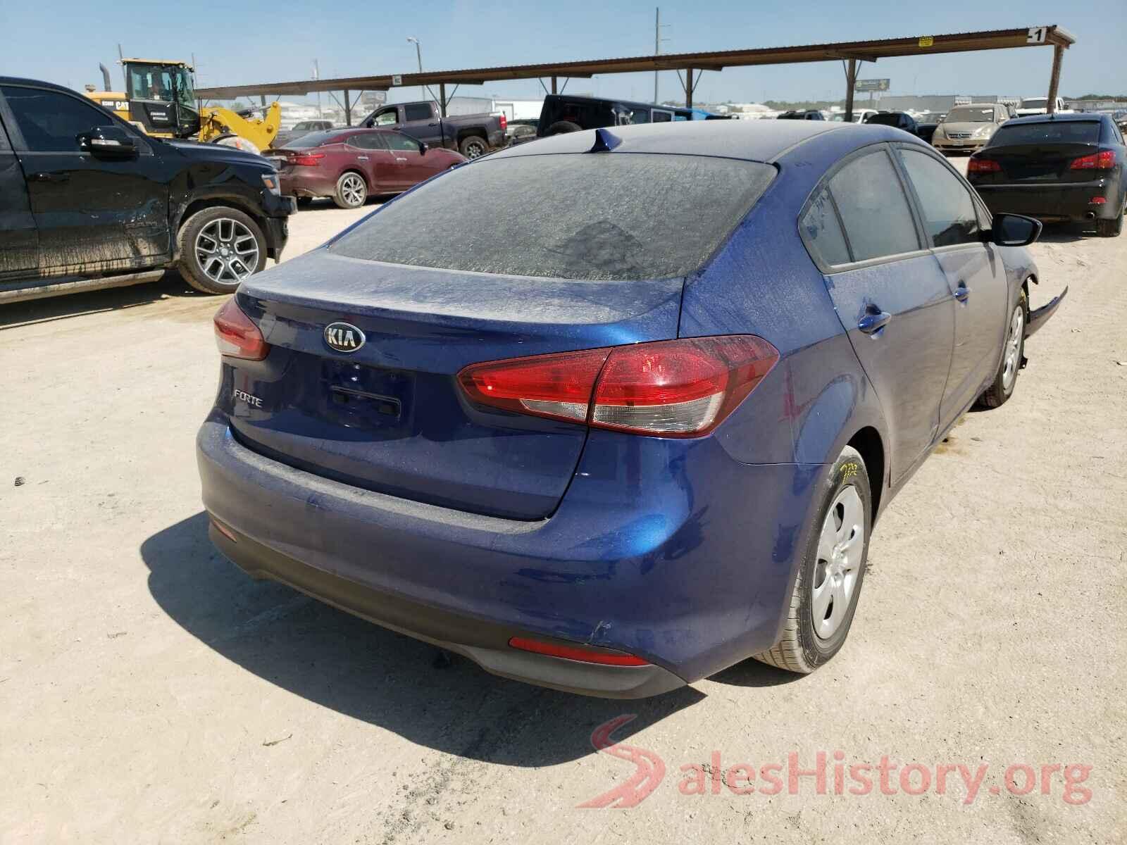 3KPFL4A77HE136911 2017 KIA FORTE