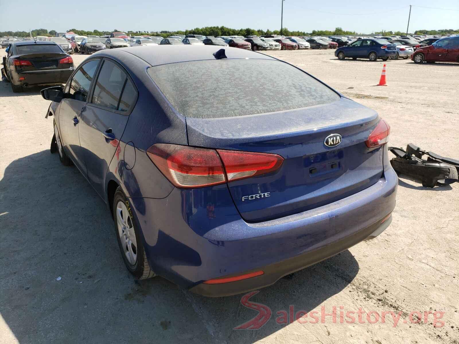 3KPFL4A77HE136911 2017 KIA FORTE