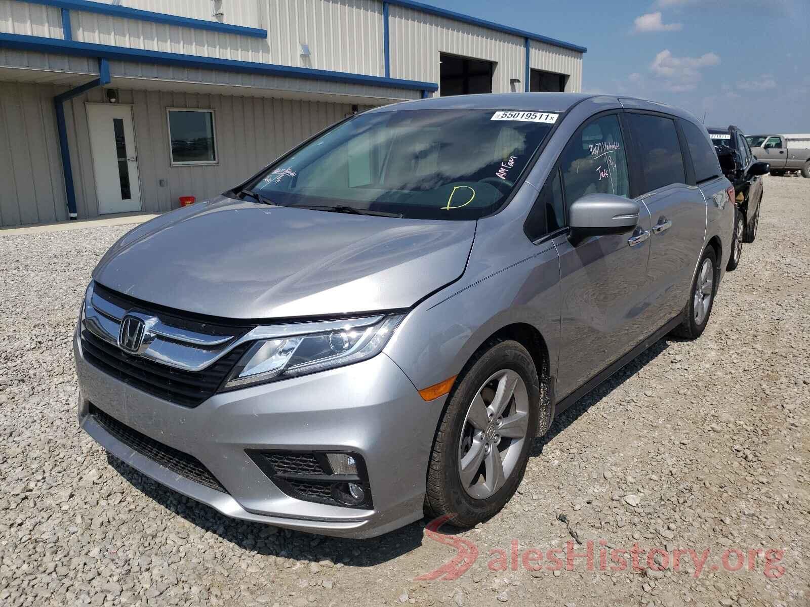 5FNRL6H52KB123644 2019 HONDA ODYSSEY