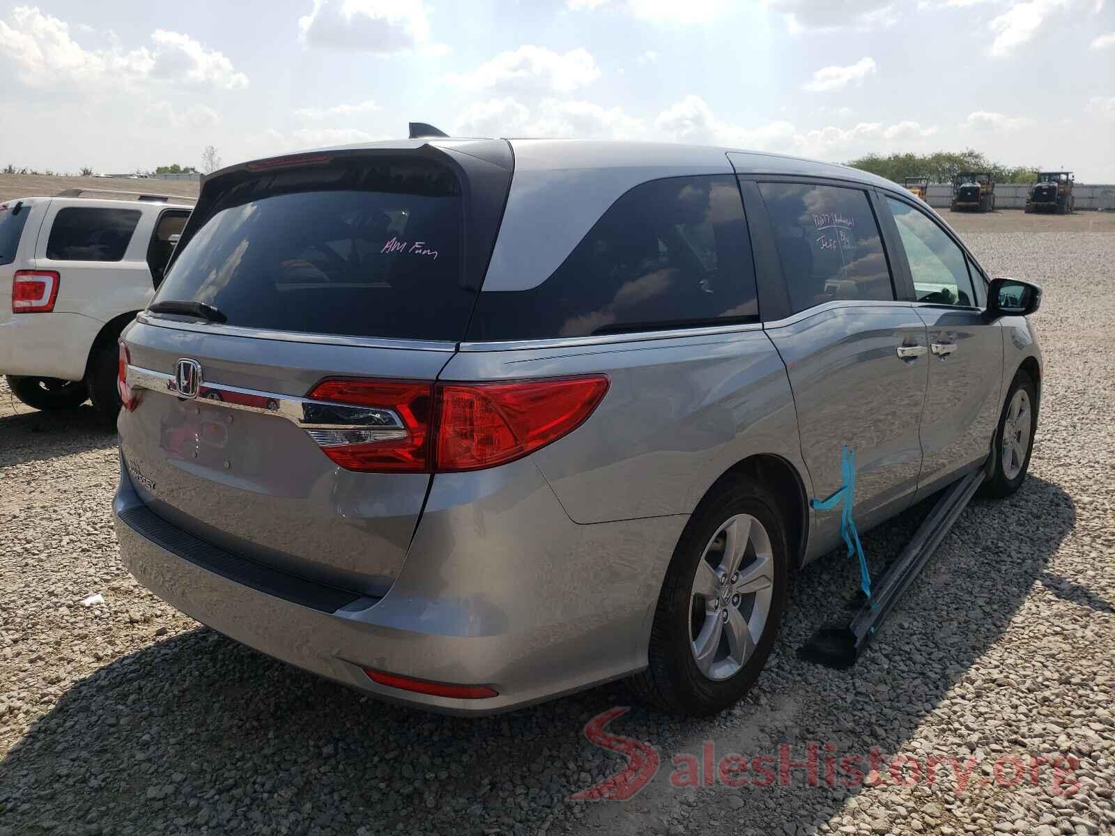 5FNRL6H52KB123644 2019 HONDA ODYSSEY