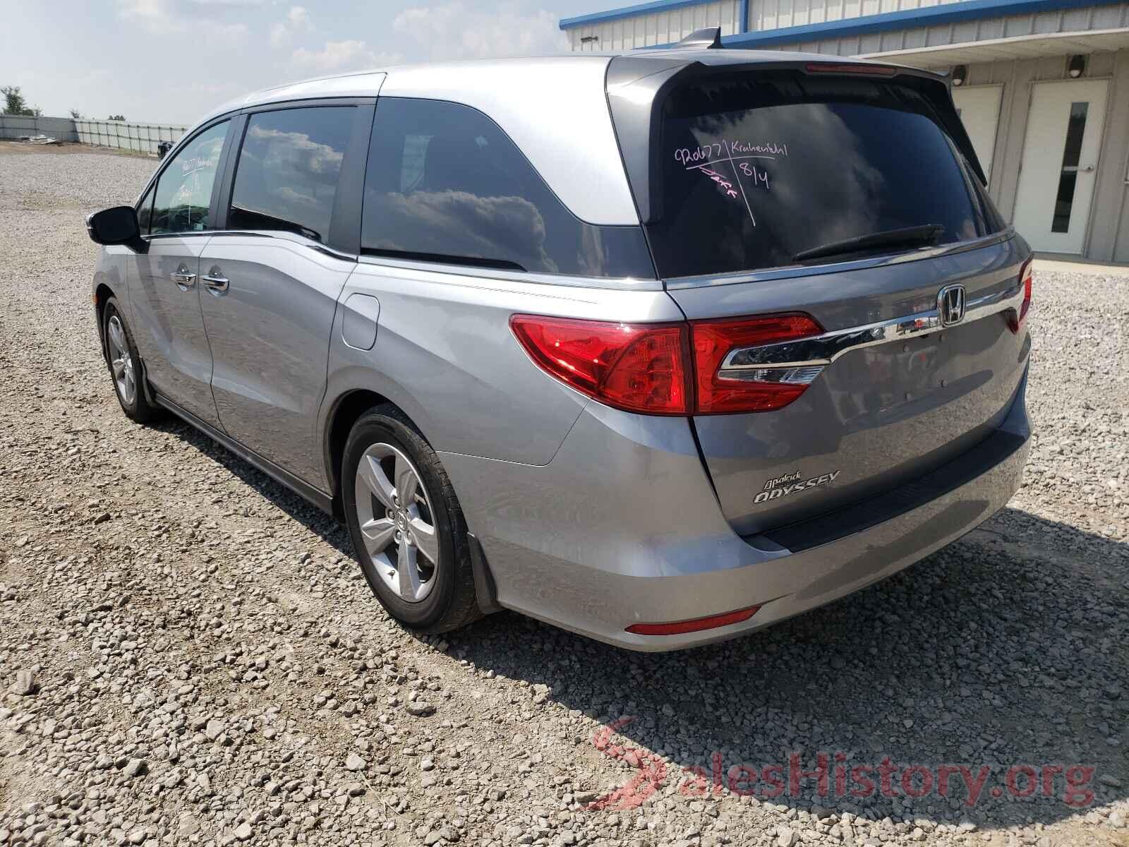 5FNRL6H52KB123644 2019 HONDA ODYSSEY