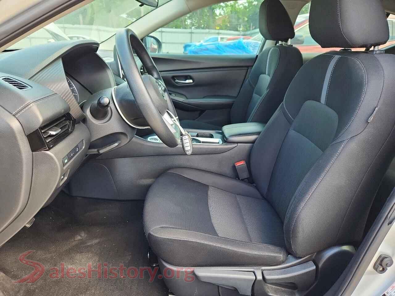 2023 NISSAN SENTRA VIN 3N1AB8CV3PY270198, engine bay