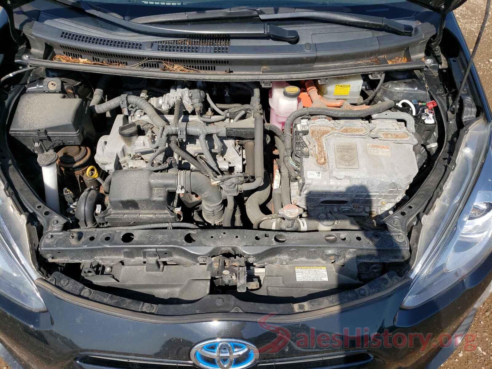 JTDKDTB33G1115587 2016 TOYOTA PRIUS