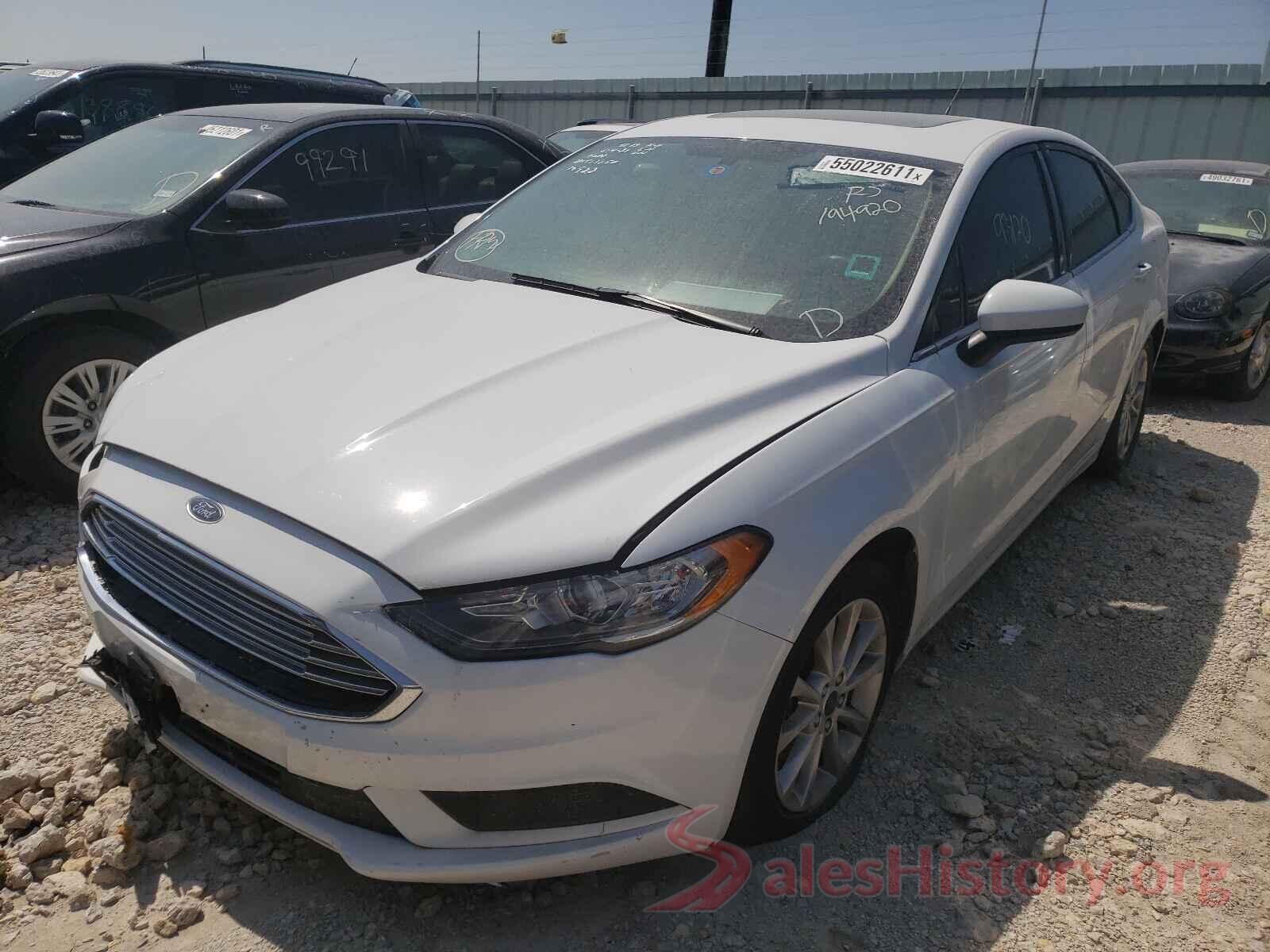 3FA6P0HD2HR194920 2017 FORD FUSION