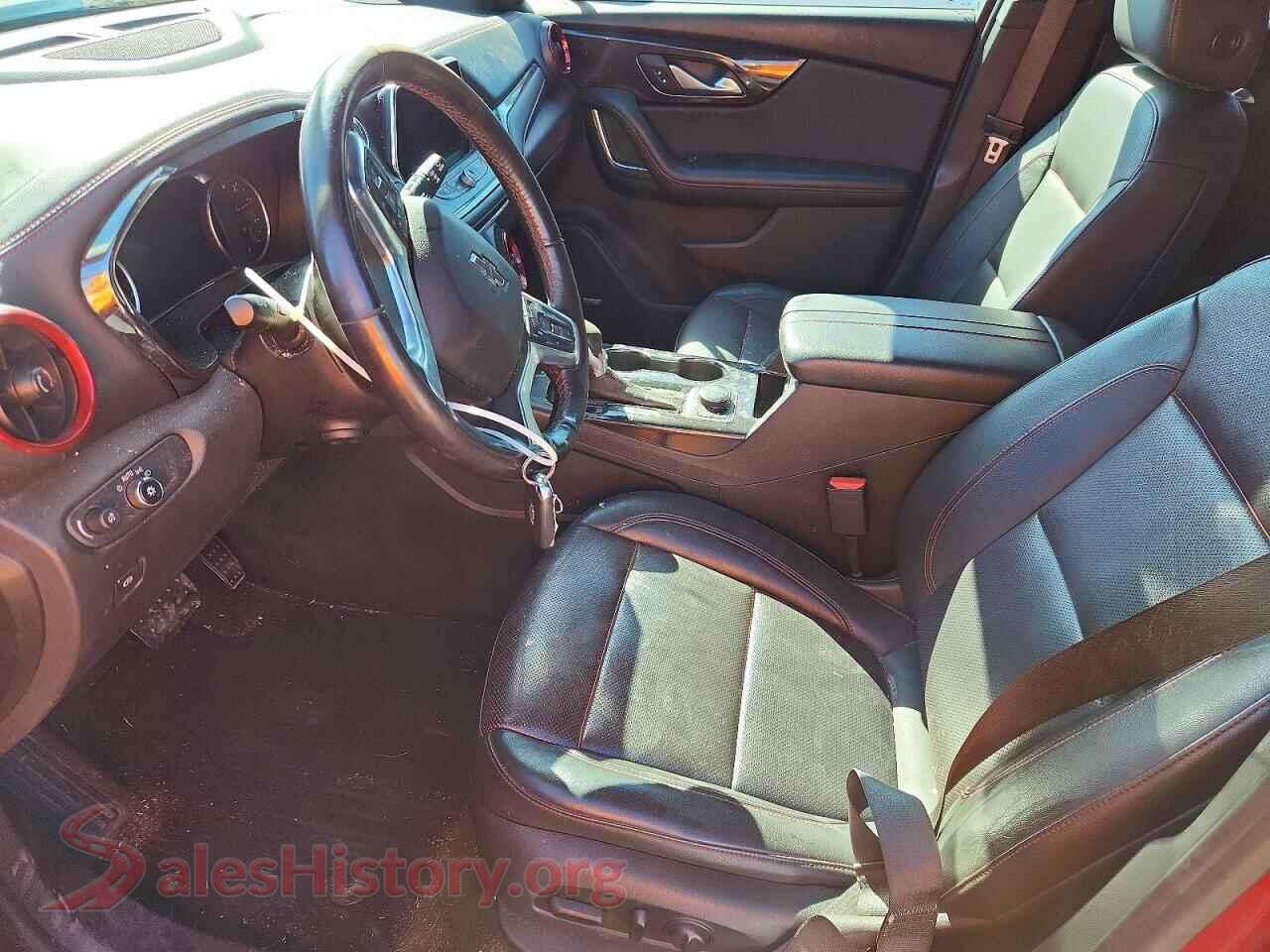 2020 CHEVROLET BLAZER VIN 3GNKBKRSXLS617249, engine bay