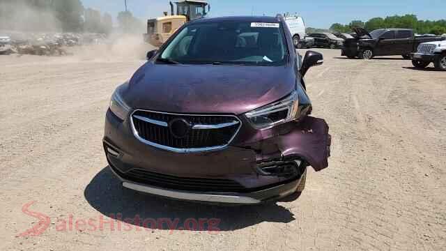 2017 BUICK ENCORE VIN KL4CJDSB9HB135665, damage close-up