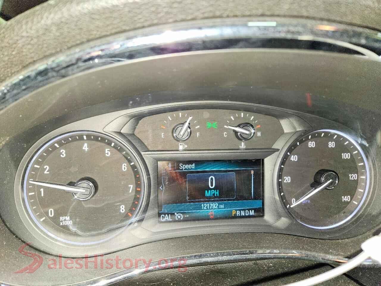 2017 BUICK ENCORE VIN KL4CJDSB9HB135665, interior center console