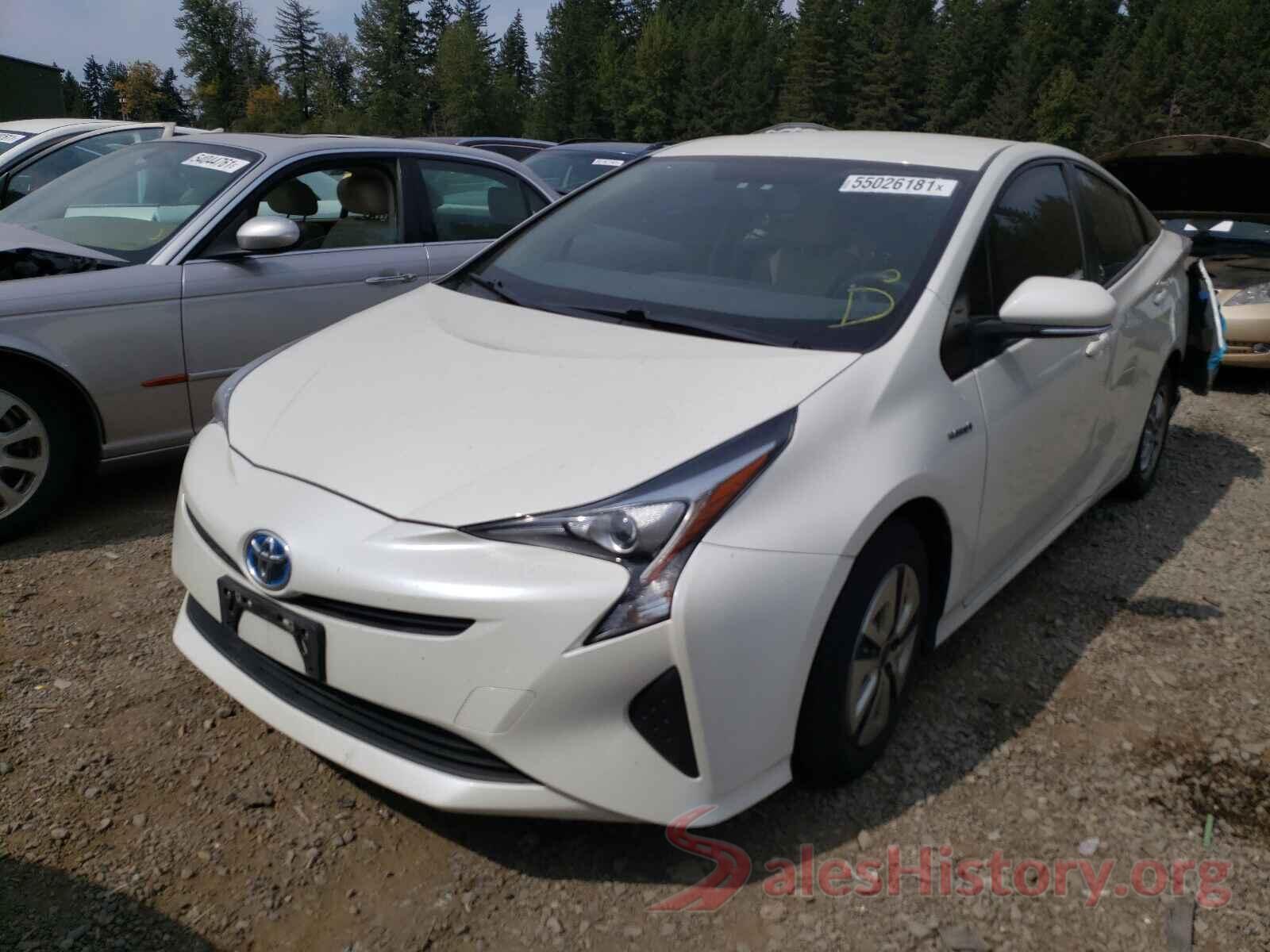 JTDKBRFU5G3504117 2016 TOYOTA PRIUS