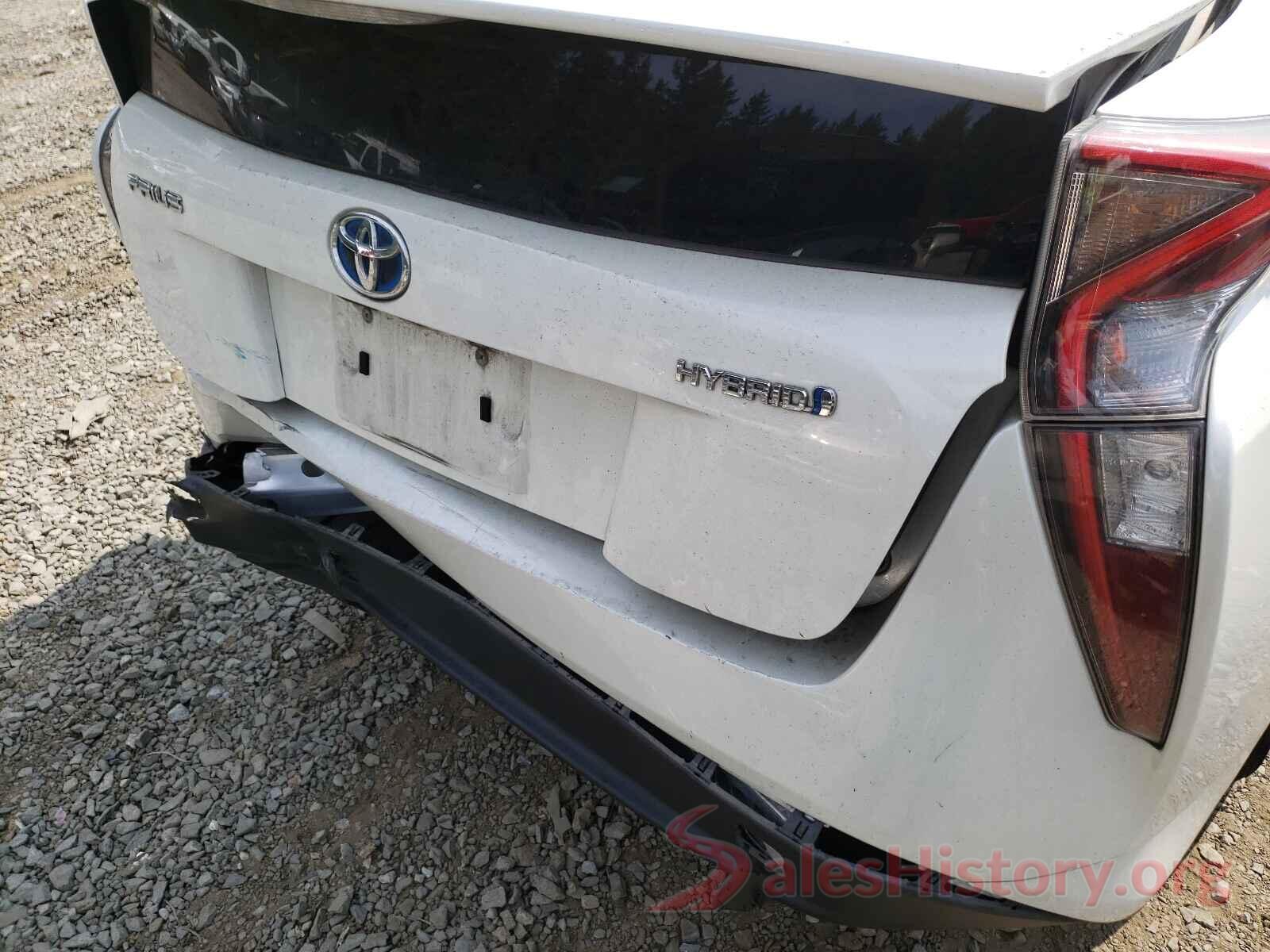 JTDKBRFU5G3504117 2016 TOYOTA PRIUS