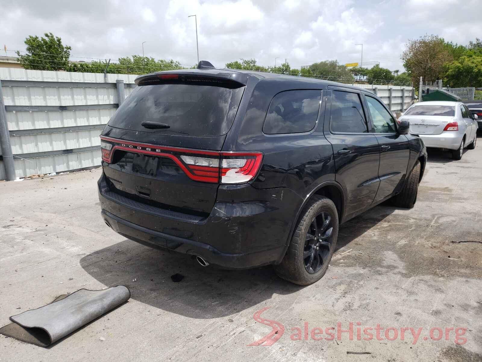 1C4RDJDG1KC651390 2019 DODGE DURANGO